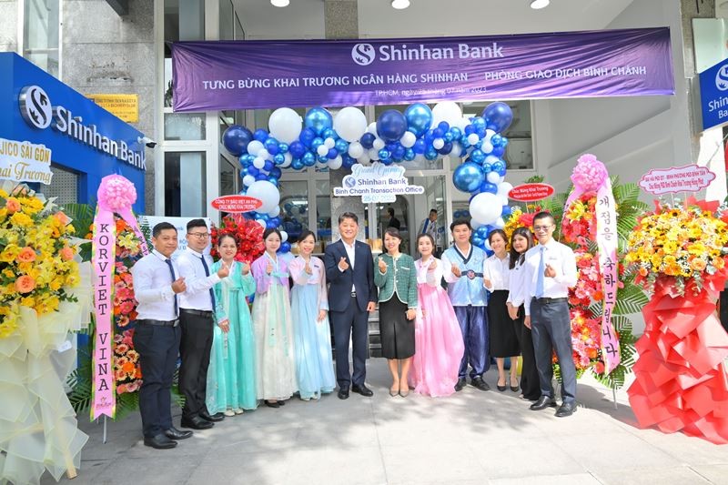 Ngân hàng Shinhan khai trương phòng giao dịch Bình Chánh