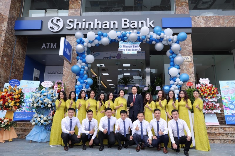 Ngân hàng Shinhan Việt Nam khai trương chi nhánh Hưng Yên