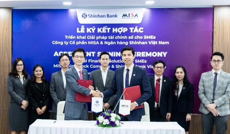 Ngân hàng Shinhan Việt Nam hợp tác với MISA triển khai giải pháp tài chính số cho doanh nghiệp SMES