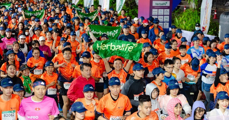 Herbalife Việt Nam là đối tác dinh dưỡng của giải chạy VnExpess Marathon Hải Phòng 2023