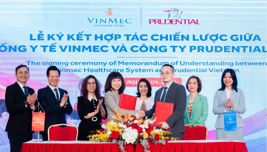 Prudential và Vinmec hợp tác mang lại giải pháp y tế tốt hơn cho khách hàng