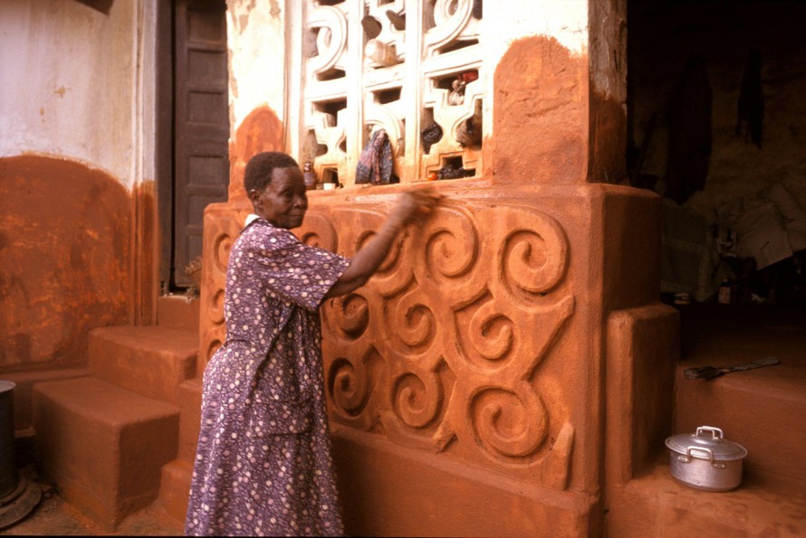 Các tòa nhà truyền thống Asante
