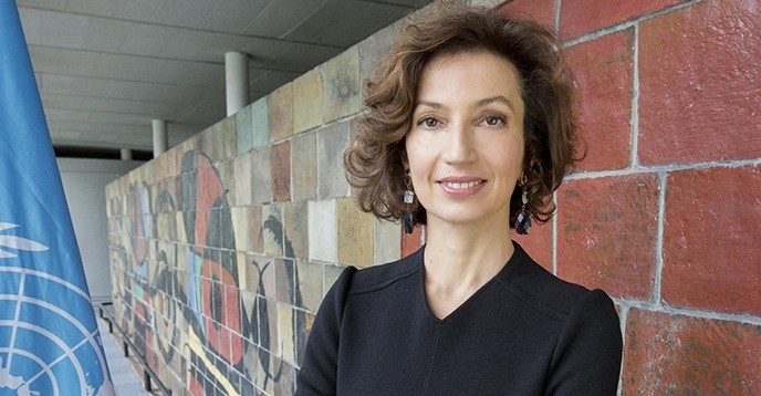 Tổng Giám đốc UNESCO – bà Audrey Azoulay. Ảnh: Christelle Alix