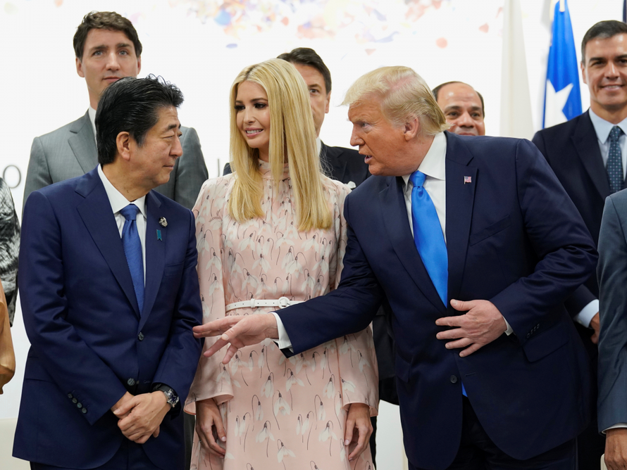 Ivanka Trump trong Hội nghị thượng đỉnh G20 tổ chức tại Osaka, Nhật Bản. (Nguồn: Business Insider).