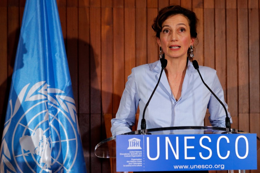 Bà Audrey Azoulay, Tổng Giám đốc UNESCO.