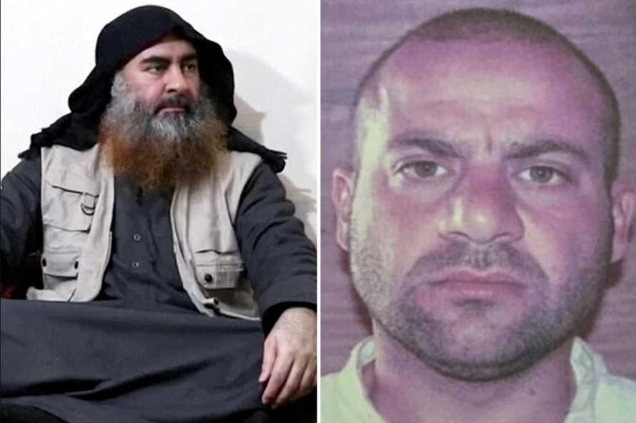 Abdullah Qardash (phải) được cho là đã thay thế vị trí thủ lĩnh IS của Abu Bakr al-Baghdadi (Nguồn: The Sun).