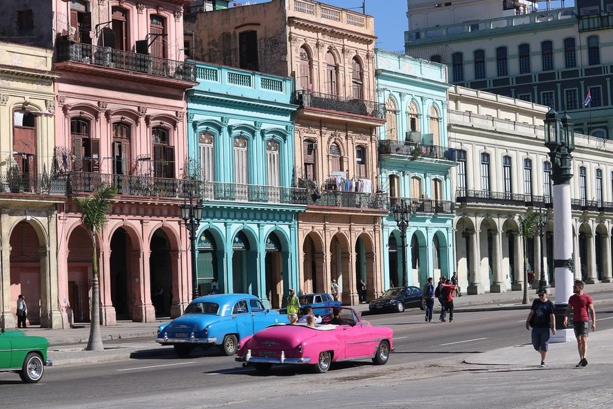 Một góc thành phố Havana.