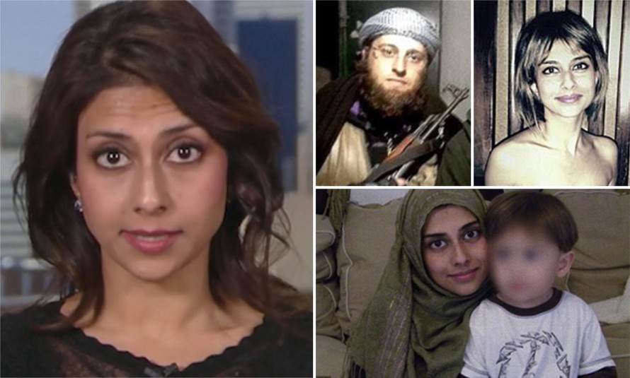 Nhiều phụ nữ đã trở thành vợ cũng như người trợ thủ đắc lực của các chiến binh IS. (Nguồn: Dailymail).