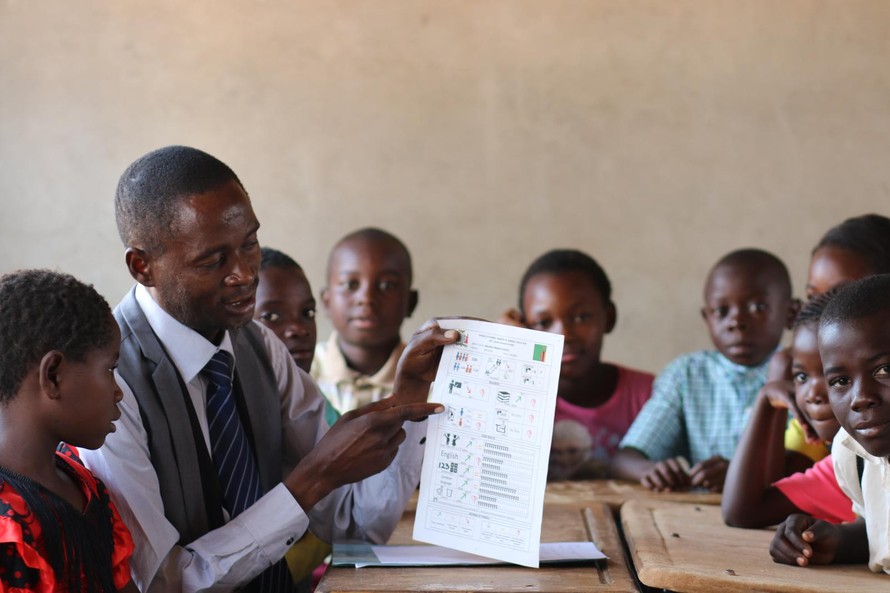 Giáo dục Zambia đang phát triển. Ảnh: UNICEF Zambia.