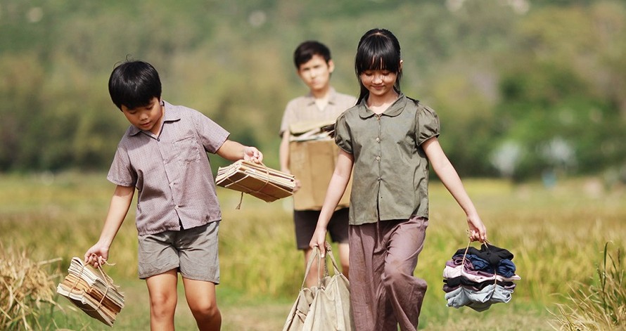 Một cảnh trong bộ phim "Tôi thấy hoa vàng trên cỏ xanh" được khán giả Việt đặc biệt quan tâm