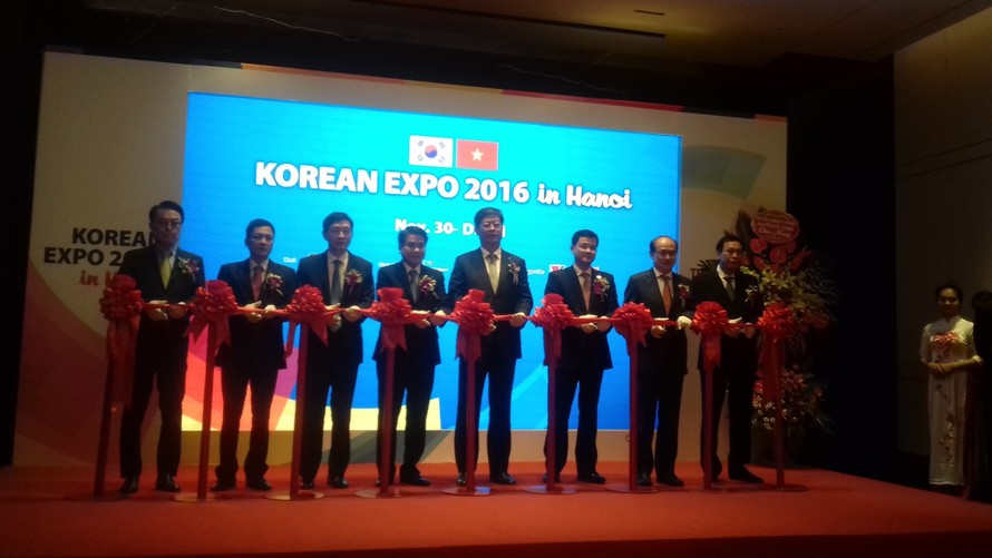 Lễ khai mạc triển lãm giao thương Hàn Quốc 2016