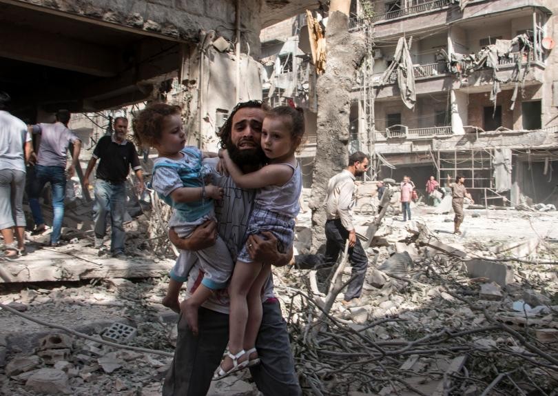Những khoảnh khắc đau thương mà người dân Aleppo không thể quên