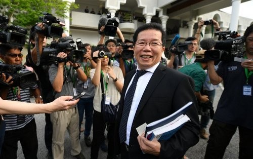 Luật sư Gooi Soon Seng. Ảnh: AFP