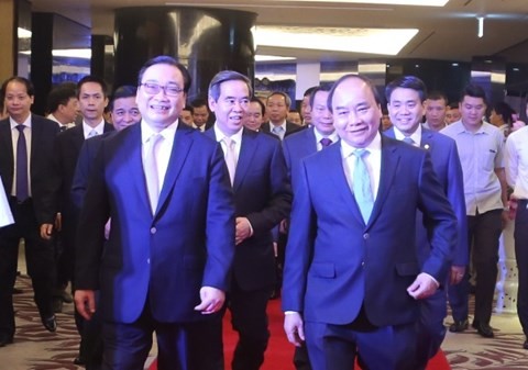 Đồng chí Nguyễn Xuân Phúc, Ủy viên Bộ Chính trị, Thủ tướng Chính phủ tham dự Hội nghị