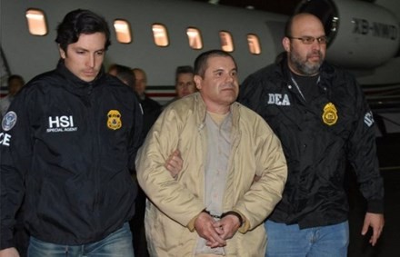 Trùm ma túy Joaquín "El Chapo" Guzmán. Ảnh: Reuters
