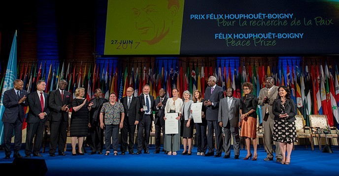 Trao Giải thưởng Hoà bình Félix Houphouët-Boigny