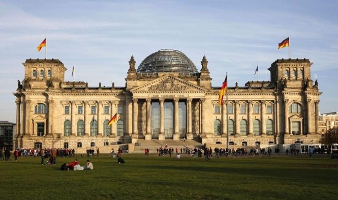 Tòa nhà Quốc hội Đức (Reichstag) ở Berlin