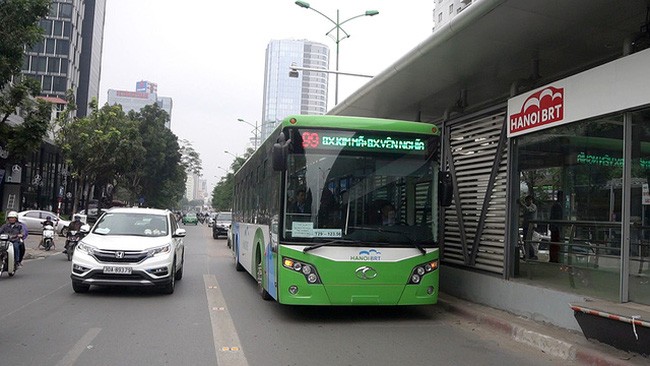 Thí điểm vé điện tử trên tuyến buýt nhanh BRT từ tháng 9