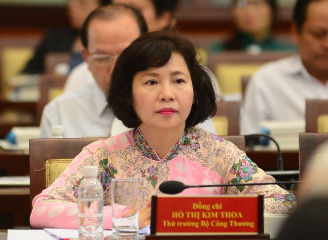 Bà Hồ Thị Kim Thoa - nguyên Thứ trưởng Bộ Công Thương