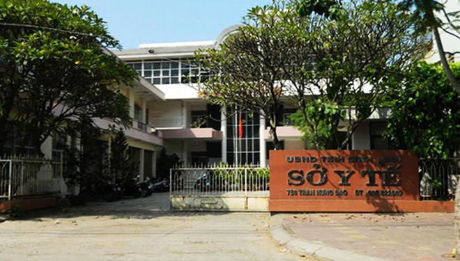 Trụ sở cơ quan Sở Y tế Bình Định