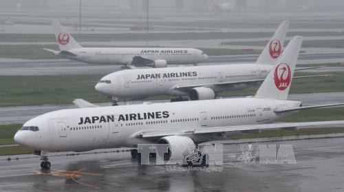Nhật Bản đã phải hủy hơn 350 chuyến bay do ảnh hưởng của bão Talim. Ảnh: AFP