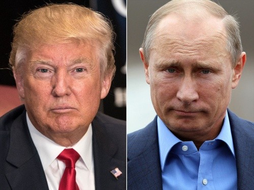 Tổng thống Mỹ Donald Trump và người đồng cấp Nga Vladimir Putin