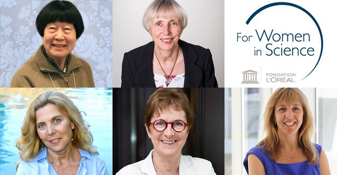 Năm phụ nữ đạt giải thưởng L'ORÉAL-UNESCO 2018
