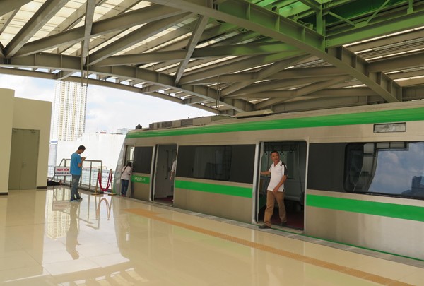 Năm 2018 sẽ đưa vào vận hành tuyến đường sắt Cát Linh - Hà Đông