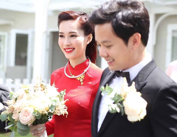 Hoa hậu Đặng Thu Thảo cưới doanh nhân Trung Tín vào tháng 10/2017