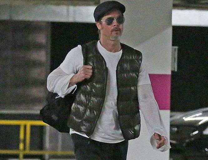 Brad Pitt già xọm sau tin đồn Angelina hẹn hò doanh nhân bất động sản