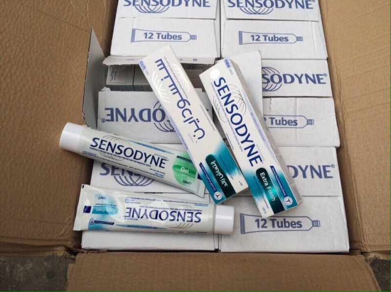 Bắt giữ hơn 18 ngàn tuýp kem đánh răng Sensodyne ‘dỏm’ tại Hà Nội