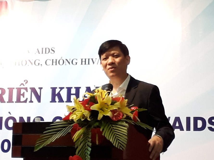 GS.TS Nguyễn Thanh Long, Thứ trưởng Bộ Y tế phát biểu khai mạc Hội nghị