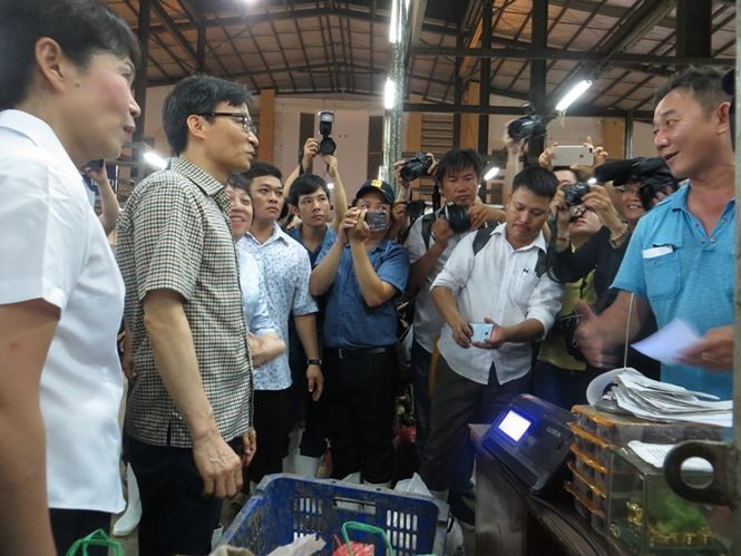 Phó Thủ tướng bất ngờ thị sát chợ đầu mối lớn nhất TP HCM 