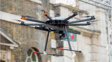 Drone hoạt động với mạng di động sẽ phục vụ cấp cứu hiệu quả hơn.