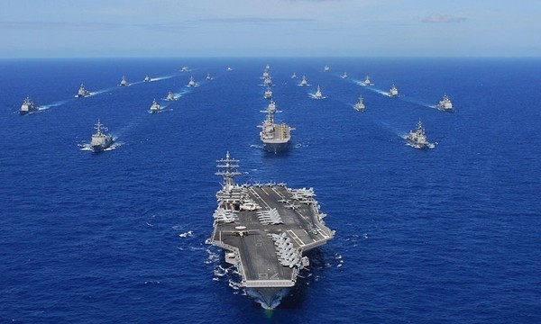 Cuộc tập trận RIMPAC năm 2010. Ảnh: US Navy.