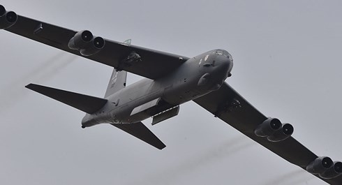 Một chiếc máy bay ném bom B-52. Ảnh: AFP.