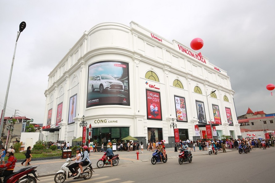 Vincom Plaza Thái Nguyên nổi bật giữa trung tâm thành phố