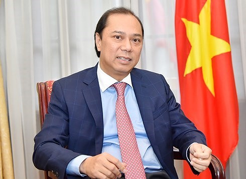 Thứ trưởng Bộ Ngoại giao Nguyễn Quốc Dũng. (Ảnh: Đảng Cộng sản)