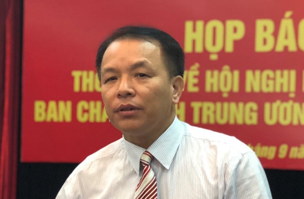 Phó văn phòng trung ương Đảng Lê Quang Vĩnh. Ảnh: Nguyễn Hưng.