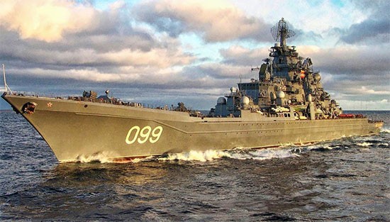 Peter Đại Đế được đánh giá là tuần dương hạm mạnh nhất của Nga ở thời điểm hiện tại