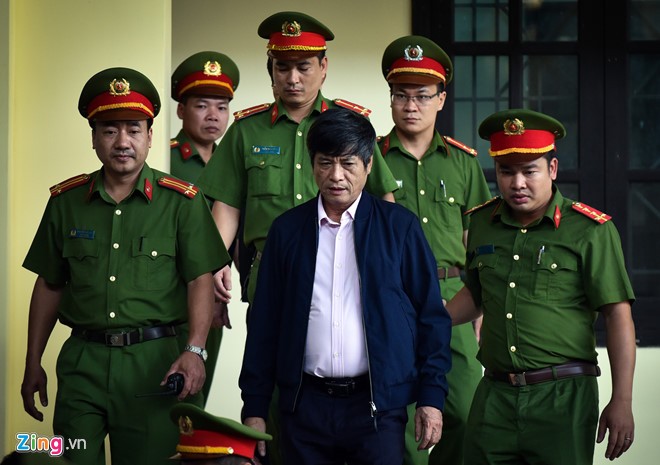 Ông Nguyễn Thanh Hóa tại tòa. Ảnh: Việt Linh.