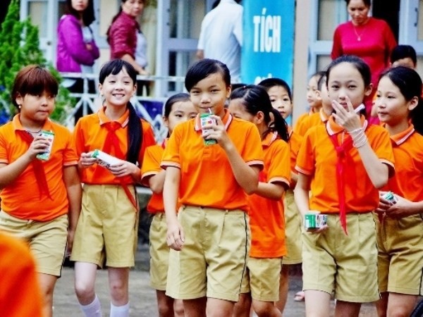 Vinamilk sẽ cung cấp sữa học đường cho học sinh Hà Nội từ 1/1/2019