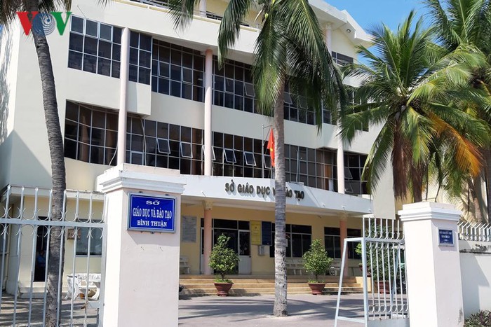 Sở Giáo dục & Đào tạo tỉnh Bình Thuận. 