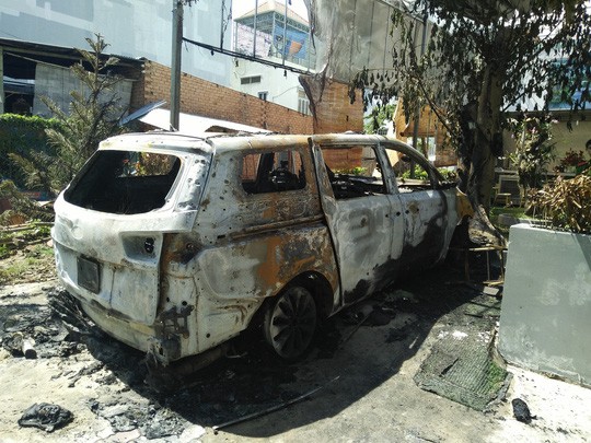 Chấn động vụ ném 'bom xăng' vào quán cà phê ở TP Biên Hòa