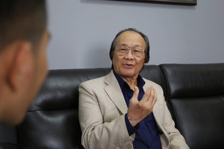TS. Trần Công Trục – nguyên trưởng Ban Biên giới Chính phủ chia sẻ với phóng viên