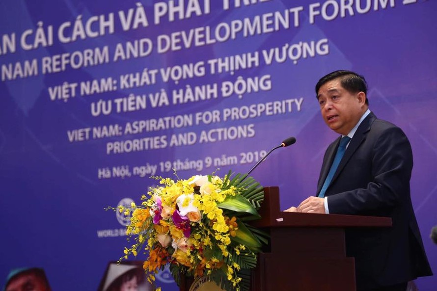 Bộ trưởng Nguyễn Chí Dũng phát biểu khai mạc diễn đàn