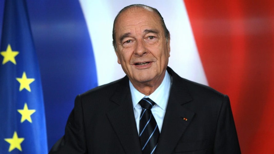 Cựu Tổng thống Pháp Jacques Chirac. Ảnh: AFP