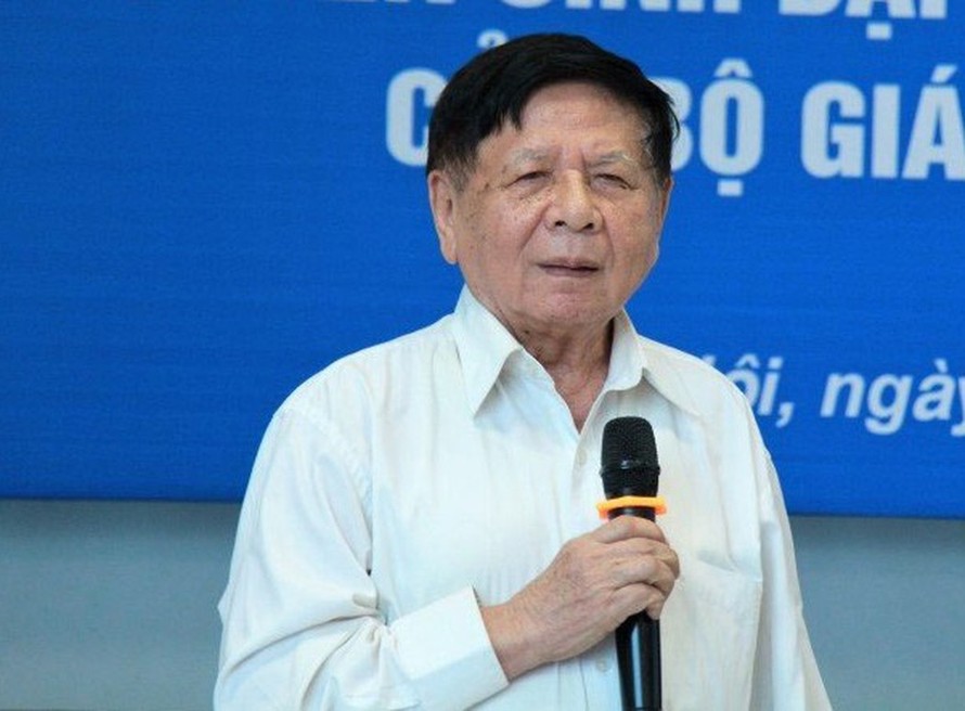 Phó giáo sư Trần Xuân Nhĩ – nguyên Thứ trưởng Bộ Giáo dục và Đào tạo 