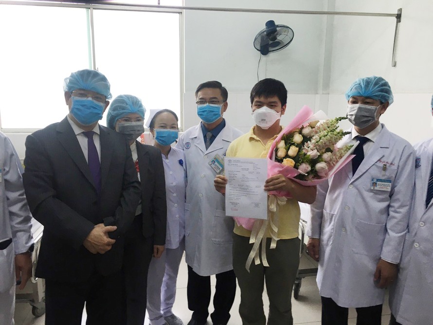 Bệnh nhân Li Zichao đã được bệnh viện Chợ Rẫy ngày 4/2.