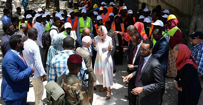Chuyến thăm lịch sử đầu tiên của Tổng Giám đốc UNESCO đến Somalia 
